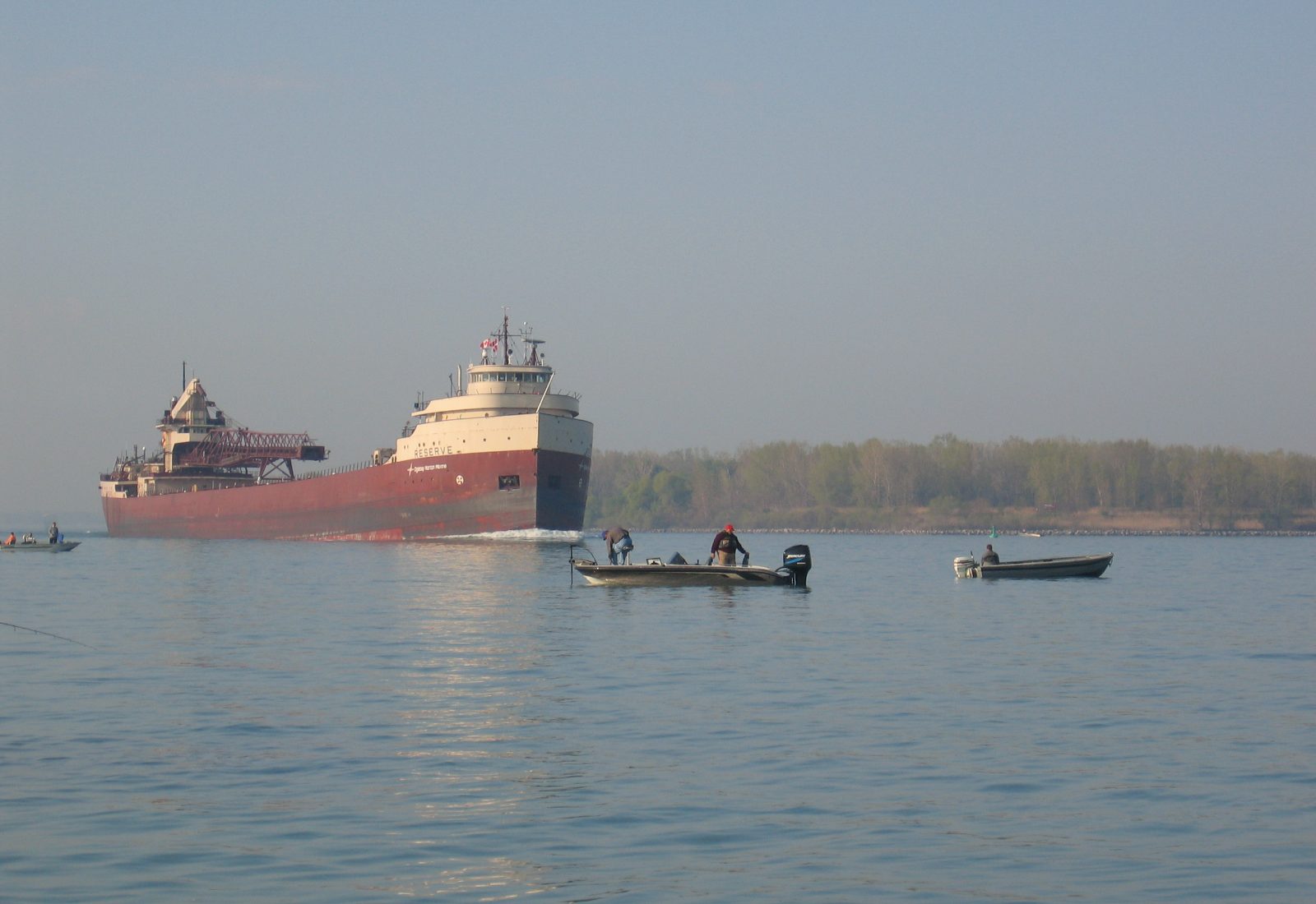 Walleye fishing on the Detroit River